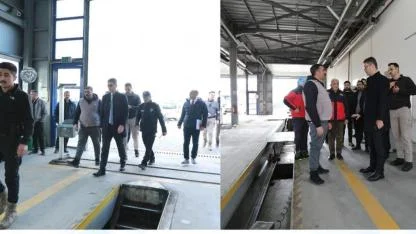 TÜVTÜRK Erciş İstasyonu Kaymakam Karaloğlu'nun Merceği Altında