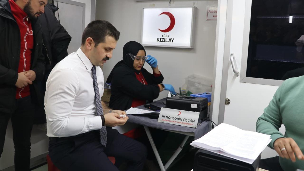 Tutak’ta Kan Bağışı Seferberliği