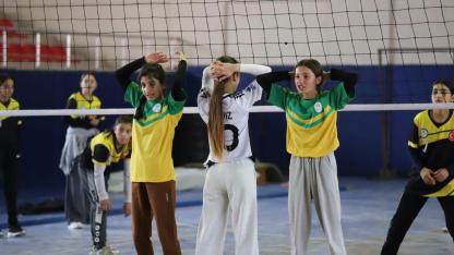 Tutak’ta Yıldızlar Voleybol Müsabakaları Başladı