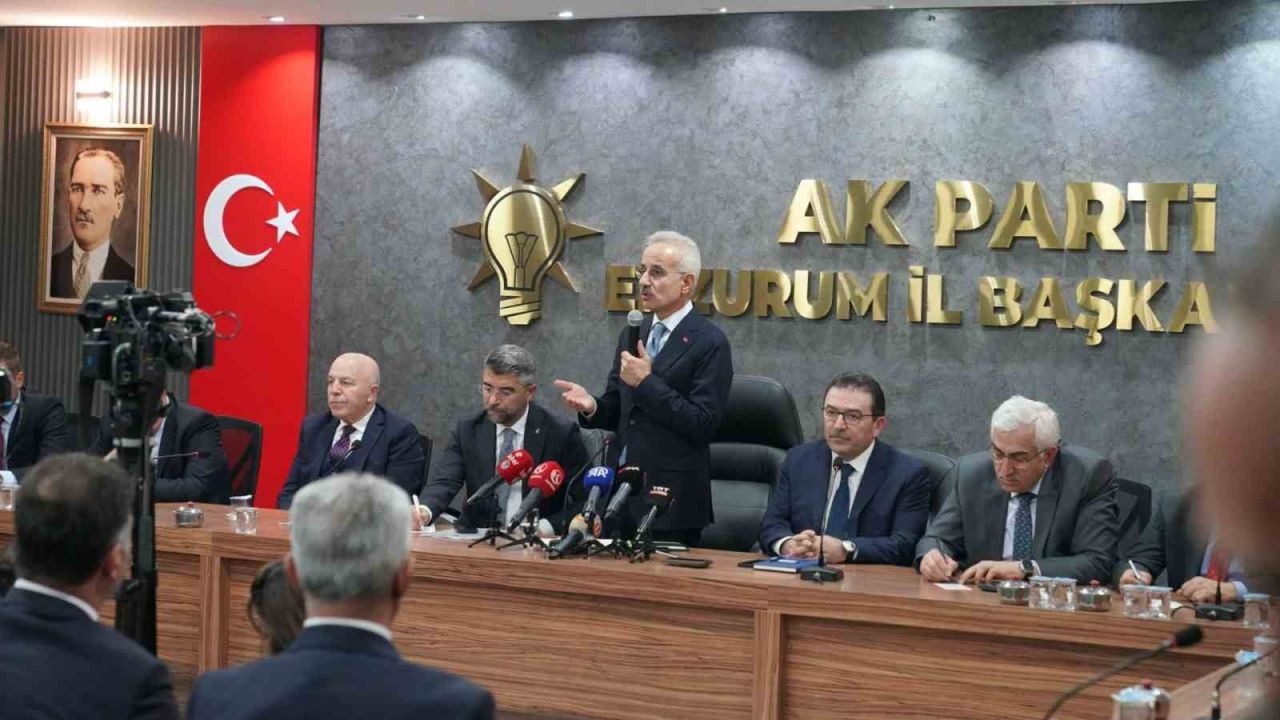 Ulaştırma ve Altyapı Bakanı Abdulkadir Uraloğlu; &quot;Erzurum’un ben de ayrı bir yeri vardır&quot;
