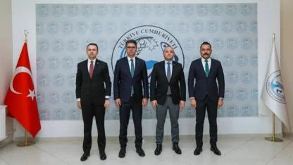 Vali Yardımcısı Göktaş ve İlçe Kaymakamlarından Erciş Kaymakamına Ziyaret