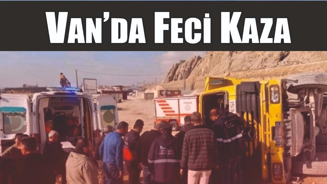 Van’da Feci Kaza