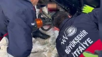 Van’da takla atan araçta 1 kişi hayatını kaybetti