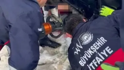 Van’da takla atan araçta 1 kişi hayatını kaybetti