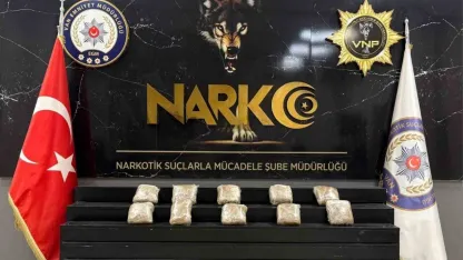 Van’da 13 kilo metamfetamin ele geçirildi