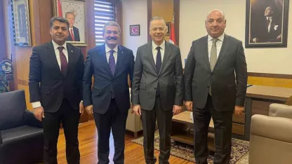 Van TSO heyeti Ticaret Bakanı ile görüştü