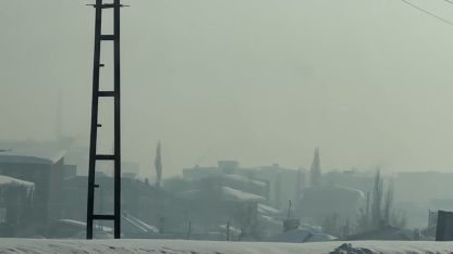 Yüksekova’da yoğun sis: Ankara-Yüksekova uçuşları iptal edildi