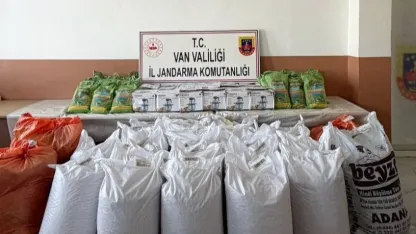 Başkale’de gümrük kaçağı malzeme ele geçirildi