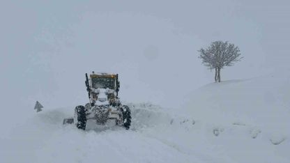 Muş’ta 303 köy yolu ulaşıma kapandı