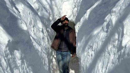 Kardan tünellerden geçen yaşam