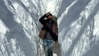 Kardan tünellerden geçen yaşam