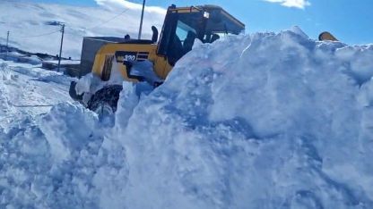 Kars’ta 18 köy yolu ulaşıma kapalı