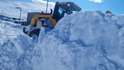 Kars’ta 18 köy yolu ulaşıma kapalı