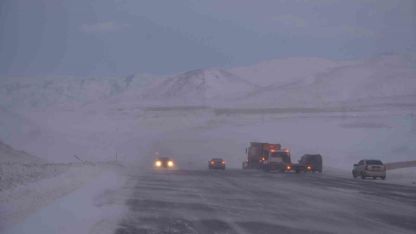 Erzurum-Artvin karayolunda tipi etkili oldu, 6 araç kaza yaptı