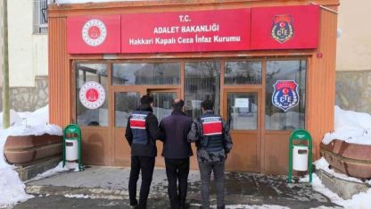 Hakkari’de 9 yıl 9 ay hapis cezası bulunan şahıs yakalandı