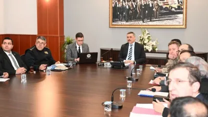 Vali Çiftçi başkanlığında ‘Palandöken’ zirvesi