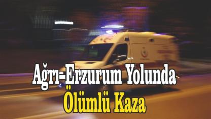 Ağrı–Erzurum Yolunda Ölümlü Kaza