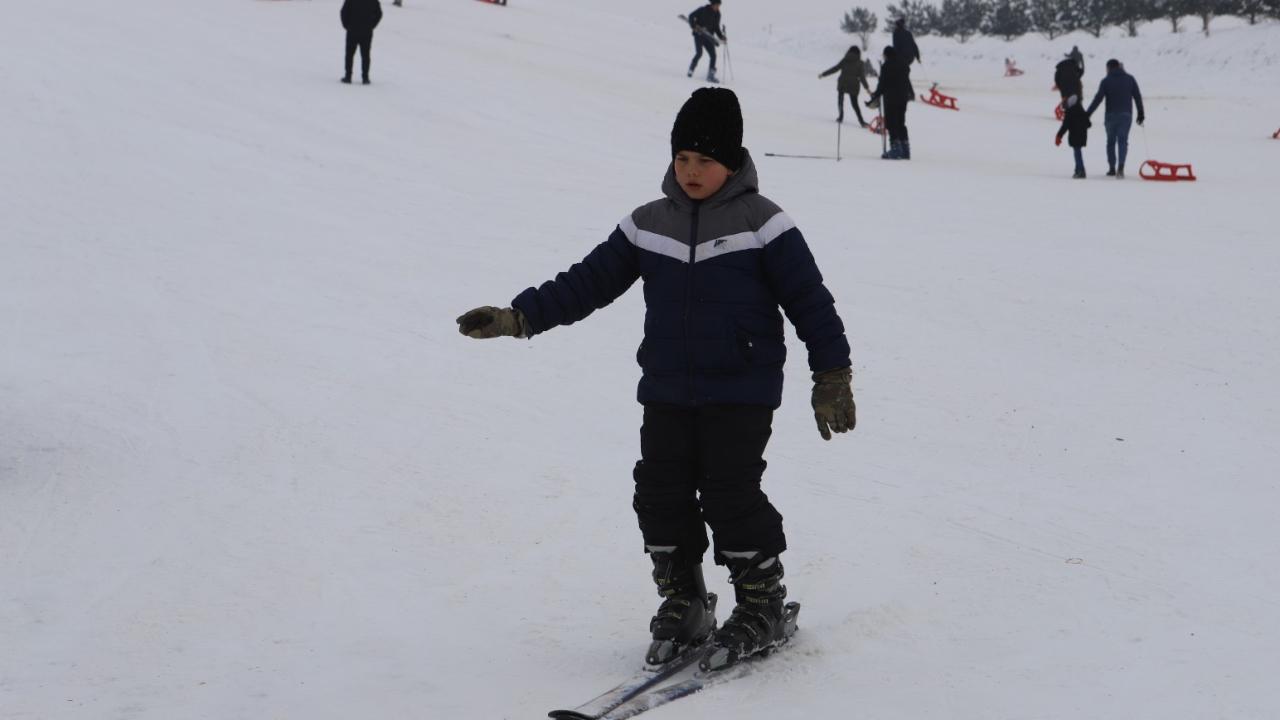 Ağrı Küpkıran Kayak Tesisinde Sömestir Coşkusu