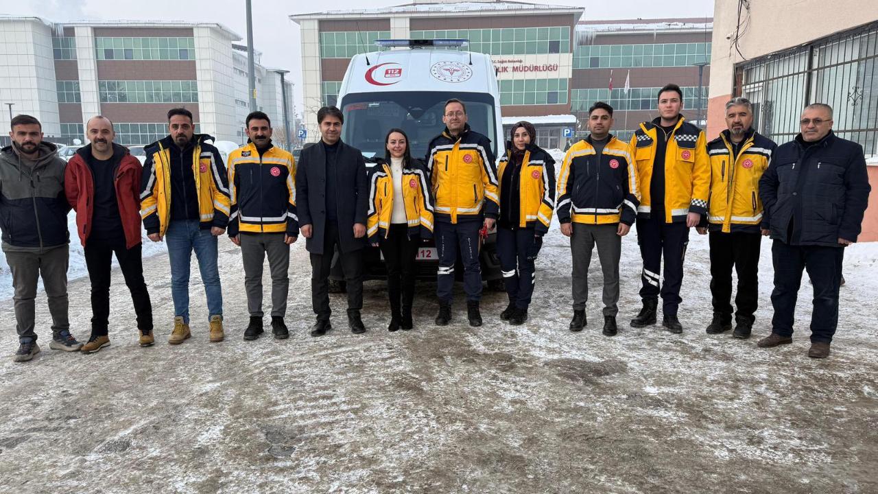Ağrı Sağlığına Güç Katan Yeni Ambulans