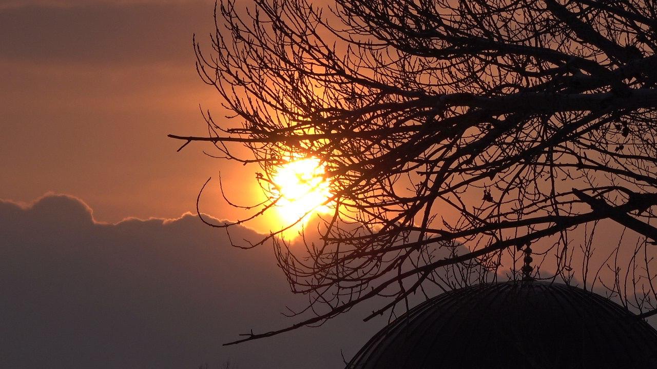 Ağrı Semalarında Gün Batımı Şöleni