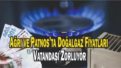 Ağrı ve Patnos’ta Doğalgaz Fiyatları Vatandaşı Zorluyor