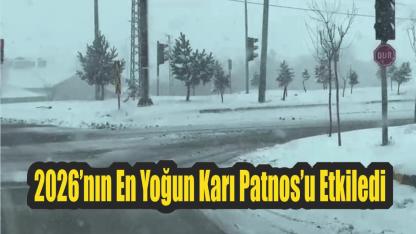 Ağrı ve Patnos’ta Karyağışı