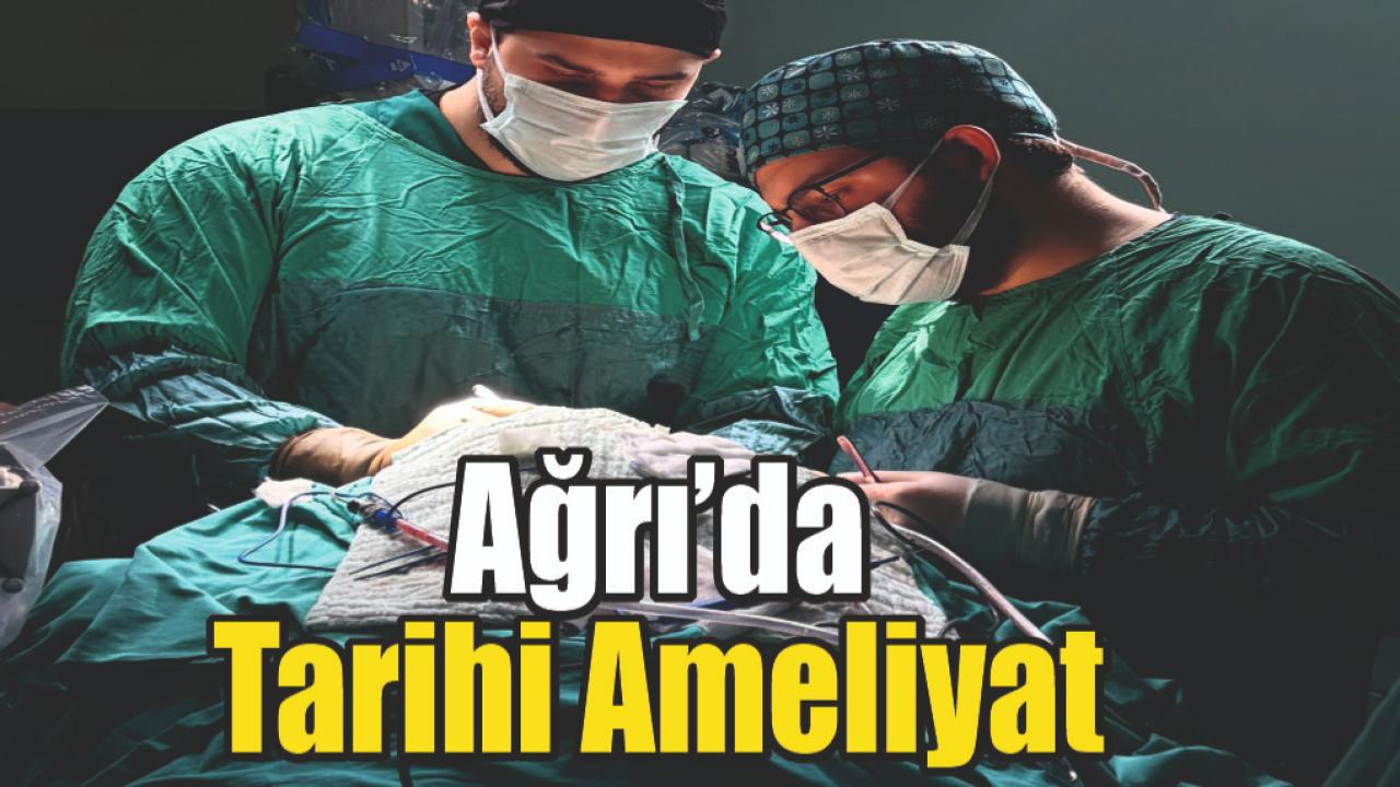 Ağrı’da Beyin Tümörü Ameliyatında Bir İlk