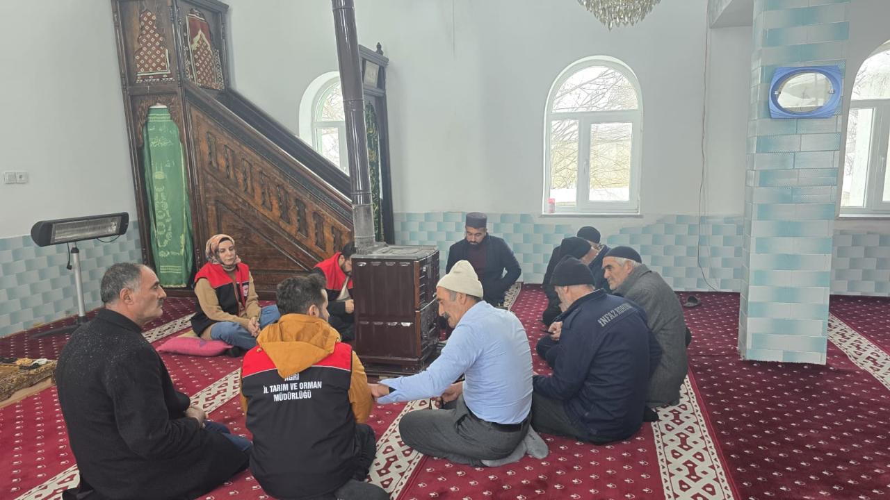 Ağrı’da Çiftçilere Kapsamlı Tarım Bilgilendirmesi