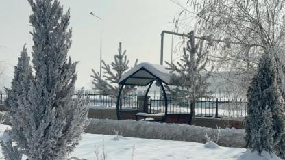 Ağrı’da Kar ve Soğuk Hava Kartpostallık Manzaralar Oluşturdu