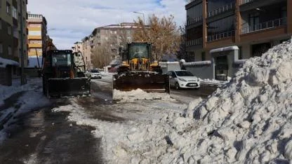 Ağrı’da Karla Mücadele Seferberliği