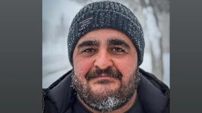 Ağrı’da saç sakal buz tuttu!