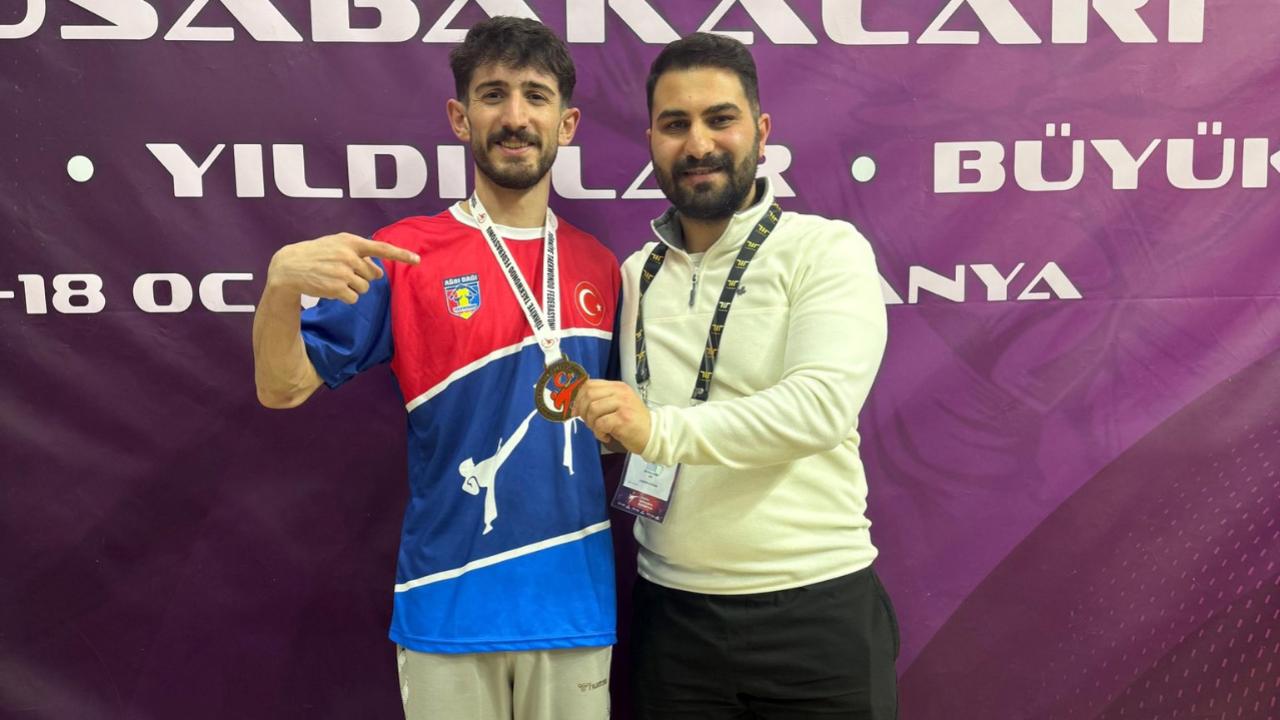 Ağrılı sporcu Barzan Duman Doğu Grubu Şampiyonu oldu