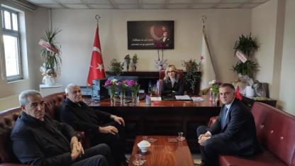 Ak Parti Erciş İlçe Başkanlığı’ndan Erciş İlçe Sağlık Müdürü’ne Hayırlı Olsun Ziyareti