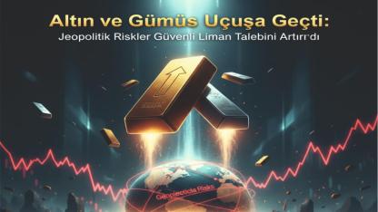Altın ve Gümüş Uçuşa Geçti: Jeopolitik Riskler Güvenli Liman Talebini Artırdı
