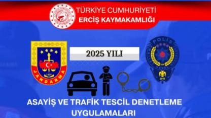 Erciş’te 2025 Yılı Asayiş ve Trafik Denetimlerinin Bilançosu Açıklandı