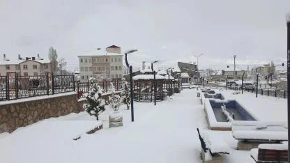 Erciş’te Ocak Ortasında Yağmur Şaşkınlığı