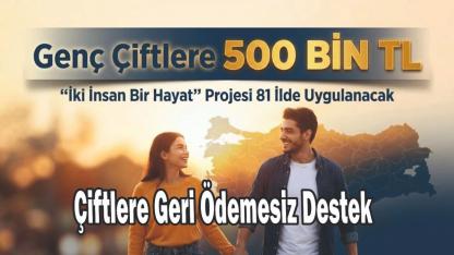 Evlenmeye Hazırlanan Çiftlere 500 Bin TL Çeyiz Desteği