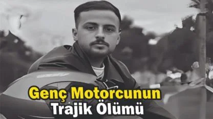 Genç Motorcu Hayatını Kaybetti