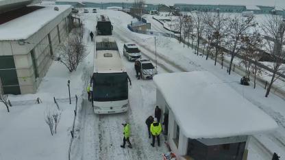Gizli Buzlanmaya Karşı Ağrı Genelinde Trafik Uygulaması