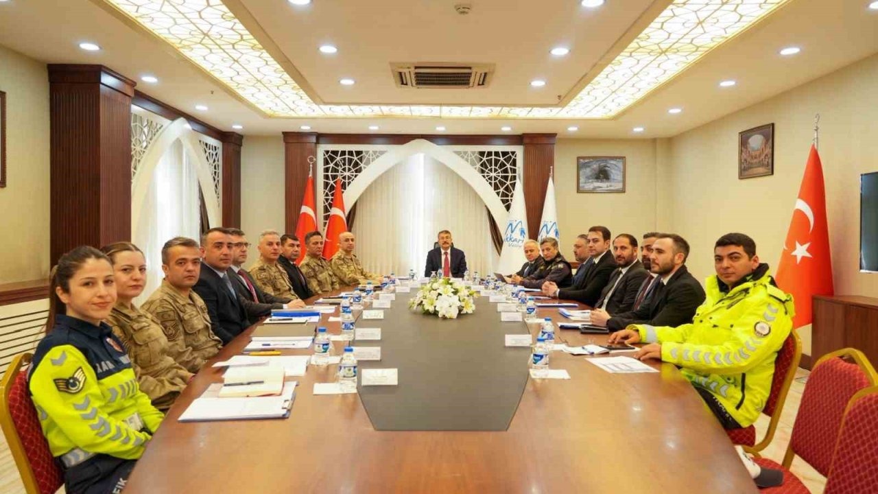 Hakkari’de suç oranları düşüşte