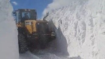 Kars’ta 208 köy yolu kapalı bulunuyor