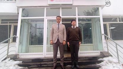 Kaymakam Karaloğlu’ndan Erciş Askerlik Şubesi’ne Ziyaret
