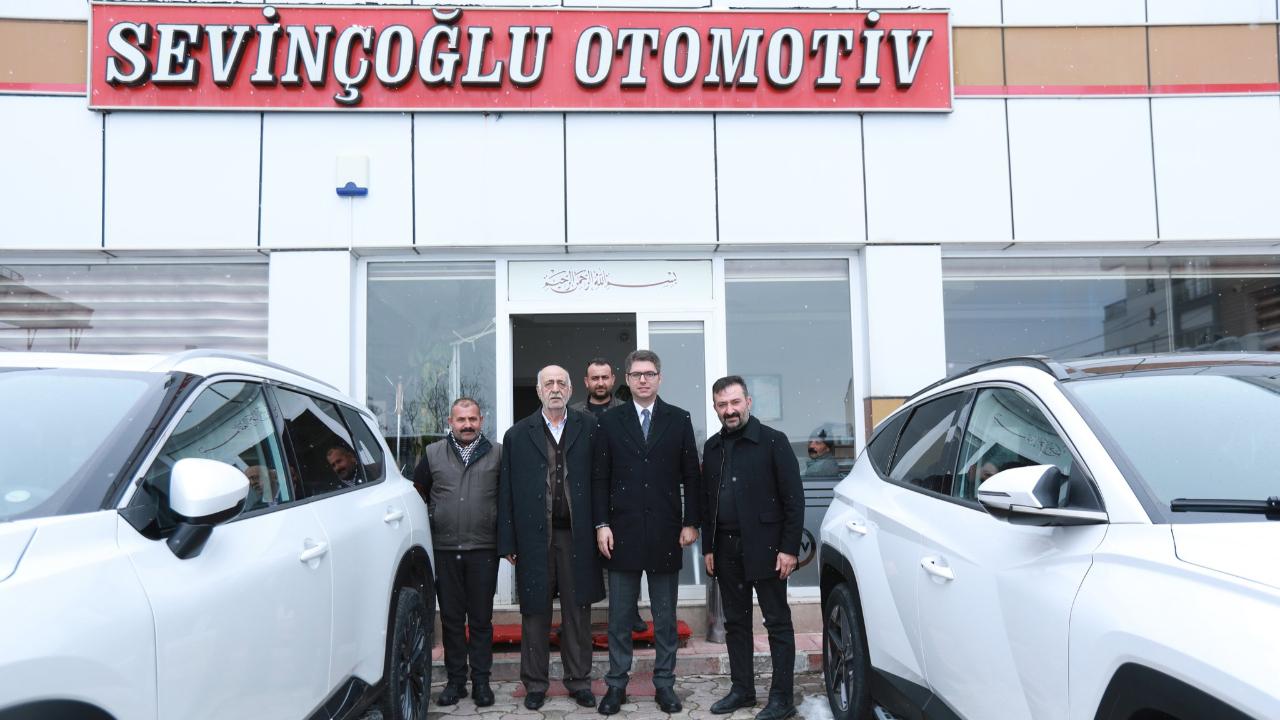 Kaymakam Karaloğlu’ndan Sevinçoğlu Otomotiv’e Ziyaret
