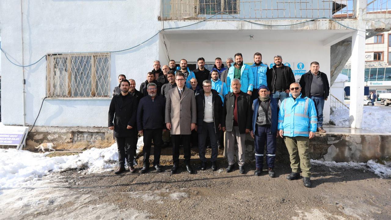 Kaymakam Karaloğlu’ndan VASKİ Erciş Şubesi’ne Ziyaret