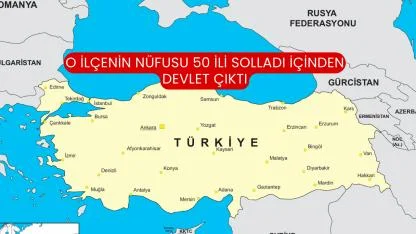 O İlçenin Nüfusu 50 İli Solladı İçinden Devlet Çıktı