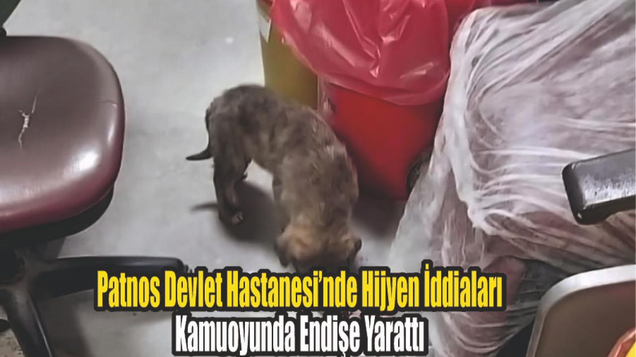 Patnos Devlet Hastanesi’nde Hijyen İddiaları Kamuoyunda Endişe Yarattı
