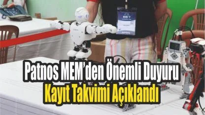 Patnos İlçe Millî Eğitim’den Gençlere Davet: Uluslararası MEB Robot Yarışması Başlıyor
