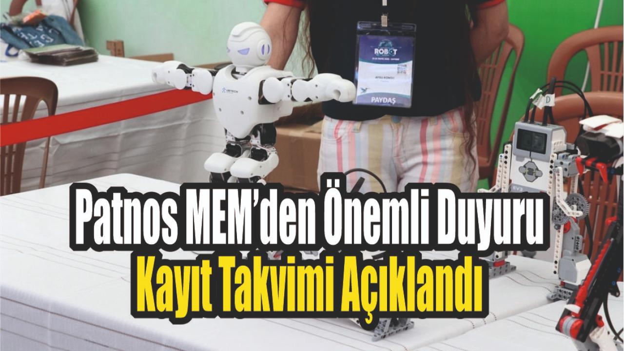 Patnos İlçe Millî Eğitim’den Gençlere Davet: Uluslararası MEB Robot Yarışması Başlıyor