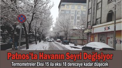 Patnos Sert Soğuklara Hazırlanıyor