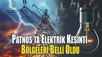 Patnos’ta Elektrik Kesinti Bölgeleri Açıklandı